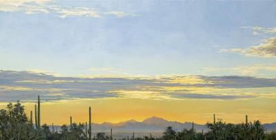 16幅 美国西部风景油画欣赏 - 图画吧TUHUABA