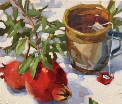 这些油画太有感觉了！Karen Laster Werner作品 - 图画吧TUHUABA