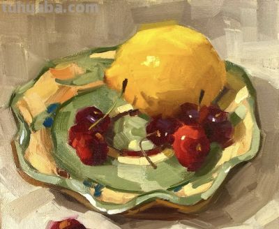 这些油画太有感觉了！Karen Laster Werner作品 - 图画吧TUHUABA