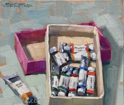 这些油画太有感觉了！Karen Laster Werner作品 - 图画吧TUHUABA