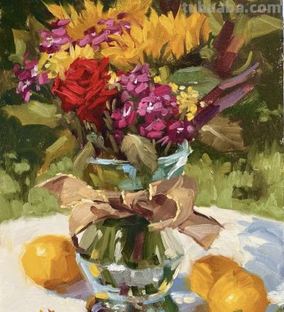 这些油画太有感觉了！Karen Laster Werner作品 - 图画吧TUHUABA