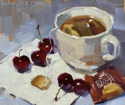 这些油画太有感觉了！Karen Laster Werner作品 - 图画吧TUHUABA