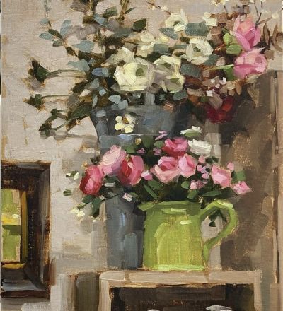 这些油画太有感觉了！Karen Laster Werner作品 - 图画吧TUHUABA