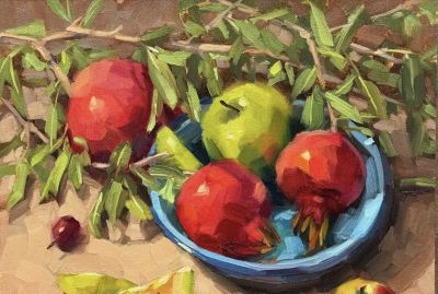 这些油画太有感觉了！Karen Laster Werner作品 - 图画吧TUHUABA