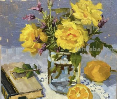 这些油画太有感觉了！Karen Laster Werner作品 - 图画吧TUHUABA