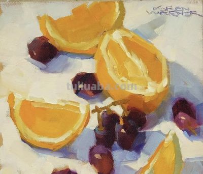 这些油画太有感觉了！Karen Laster Werner作品 - 图画吧TUHUABA