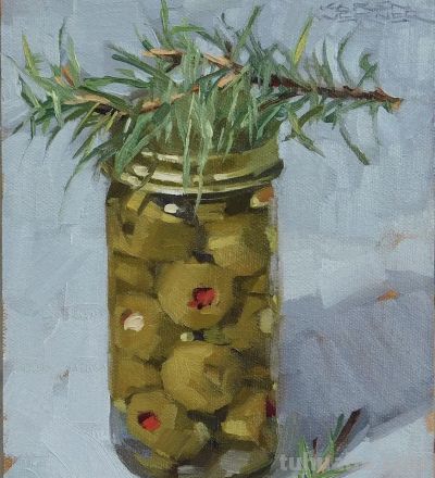 这些油画太有感觉了！Karen Laster Werner作品 - 图画吧TUHUABA