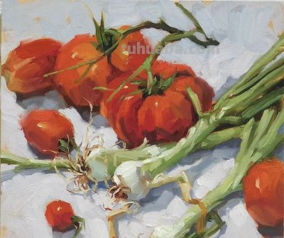 这些油画太有感觉了！Karen Laster Werner作品 - 图画吧TUHUABA