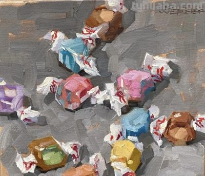 这些油画太有感觉了！Karen Laster Werner作品 - 图画吧TUHUABA