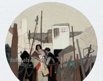 【DeepSeek谈艺】余尚红·油画 | 窥见无限悠远的心灵风景与存在真意 - 图画吧TUHUABA