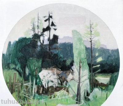 【DeepSeek谈艺】余尚红·油画 | 窥见无限悠远的心灵风景与存在真意 - 图画吧TUHUABA