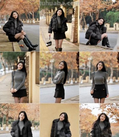 路边拍照，几个动作，拍照温柔漂亮，大方好看有氛围感 - 今日头条