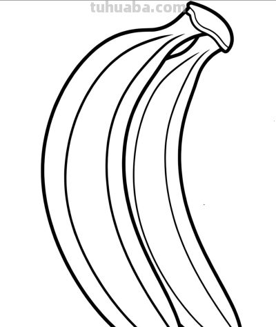 22张水果简笔画手绘线稿 - 图画吧TUHUABA