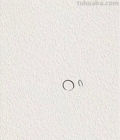 大眼萌猫丨画个简笔画分享 - 图画吧TUHUABA