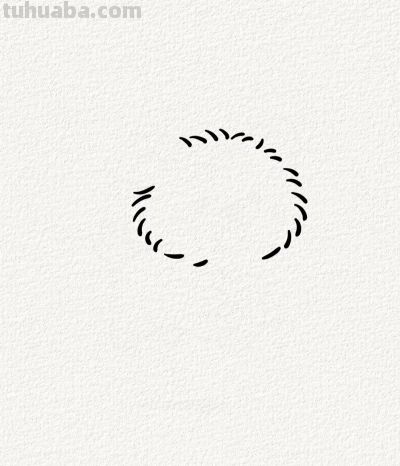 简笔小狗 快乐小狗撒欢跑 简单线条藏欢笑丨涂鸦简笔画分享 - 图画吧TUHUABA