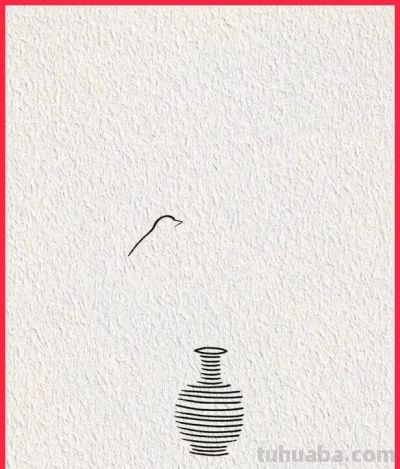 喜鹊枝头简笔画教程 - 图画吧TUHUABA