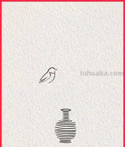 喜鹊枝头简笔画教程 - 图画吧TUHUABA