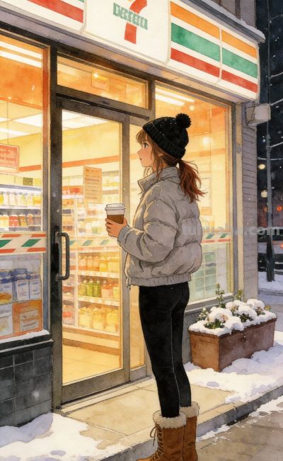 冬日穿搭灵感‖这组时尚女生插画直接存，发圈/配图超吸睛 - 图画吧TUHUABA