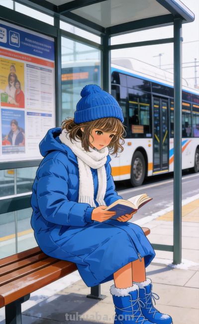 冬日穿搭灵感‖这组时尚女生插画直接存，发圈/配图超吸睛 - 图画吧TUHUABA