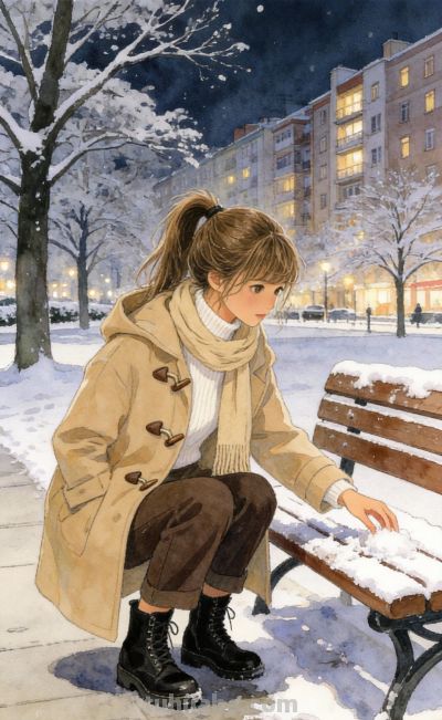 冬日穿搭灵感‖这组时尚女生插画直接存，发圈/配图超吸睛 - 图画吧TUHUABA