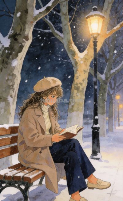 冬日穿搭灵感‖这组时尚女生插画直接存，发圈/配图超吸睛 - 图画吧TUHUABA