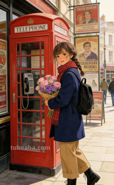 冬日穿搭灵感‖这组时尚女生插画直接存，发圈/配图超吸睛 - 图画吧TUHUABA