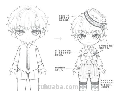 30 套宝藏漫画服设，拯救 OC “精致土” 穿搭，魅力一键拉满！ - 图画吧TUHUABA