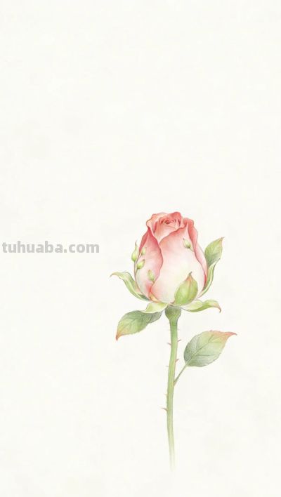 分享唯美彩铅插画一组 - 图画吧TUHUABA