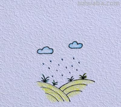 简笔彩铅画 - 图画吧TUHUABA