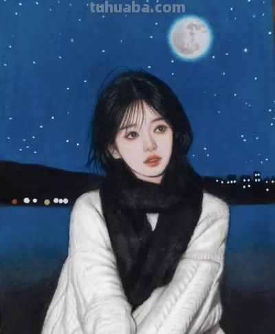 不敢想，这竟是在巴掌大的纸上画出来的彩铅美人，细节也太美了 - 图画吧TUHUABA