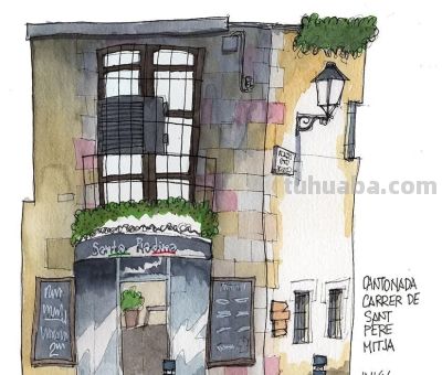 彩铅作品，既有纪实的精准，又充满抒情的温度 - 图画吧TUHUABA