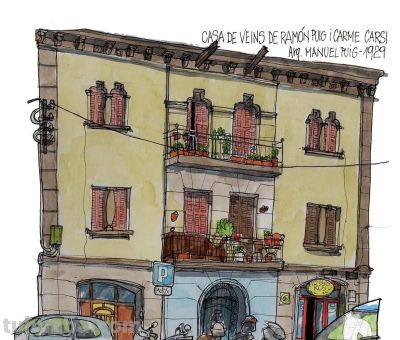 彩铅作品，既有纪实的精准，又充满抒情的温度 - 图画吧TUHUABA