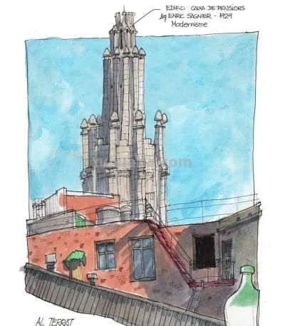 彩铅作品，既有纪实的精准，又充满抒情的温度 - 图画吧TUHUABA