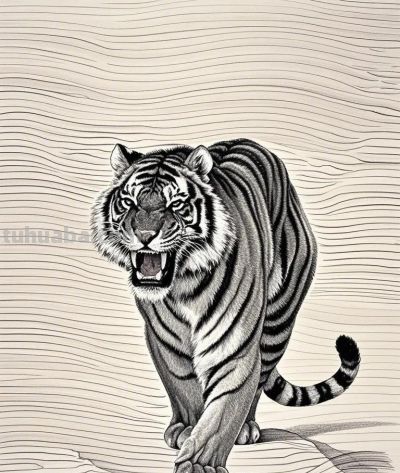 素描速写｜笔触定格动物灵韵，主页解锁更多绘画魅力 - 图画吧TUHUABA