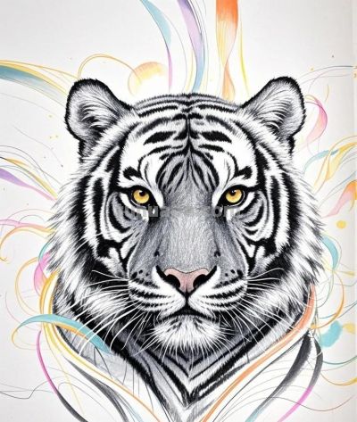 素描速写｜笔触定格动物灵韵，主页解锁更多绘画魅力 - 图画吧TUHUABA