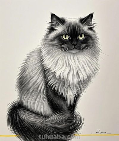 素描速写｜笔触定格动物灵韵，主页解锁更多绘画魅力 - 图画吧TUHUABA