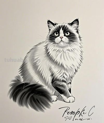 素描速写｜笔触定格动物灵韵，主页解锁更多绘画魅力 - 图画吧TUHUABA