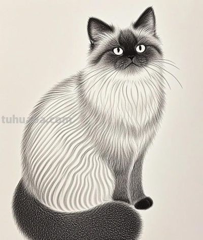 素描速写｜笔触定格动物灵韵，主页解锁更多绘画魅力 - 图画吧TUHUABA