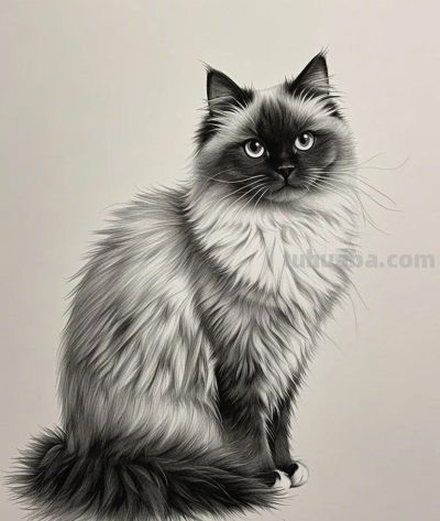 素描速写｜笔触定格动物灵韵，主页解锁更多绘画魅力 - 图画吧TUHUABA