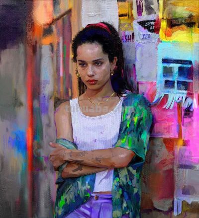 外网20W人狂赞的“科技”画，比传统更猛！光影和笔触越看越喜欢 - 图画吧TUHUABA