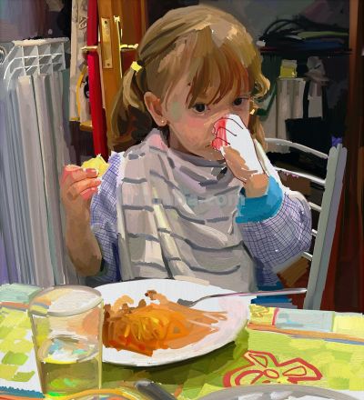 外网20W人狂赞的“科技”画，比传统更猛！光影和笔触越看越喜欢 - 图画吧TUHUABA