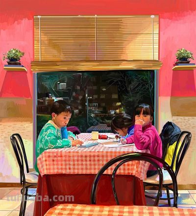 外网20W人狂赞的“科技”画，比传统更猛！光影和笔触越看越喜欢 - 图画吧TUHUABA