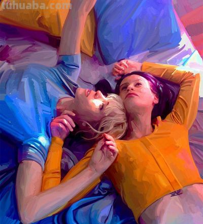 外网20W人狂赞的“科技”画，比传统更猛！光影和笔触越看越喜欢 - 图画吧TUHUABA