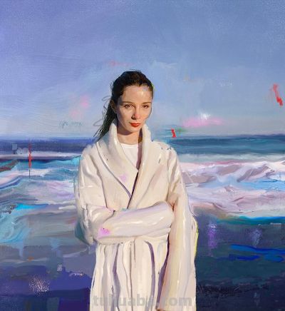 外网20W人狂赞的“科技”画，比传统更猛！光影和笔触越看越喜欢 - 图画吧TUHUABA