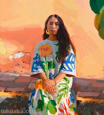 外网20W人狂赞的“科技”画，比传统更猛！光影和笔触越看越喜欢 - 图画吧TUHUABA