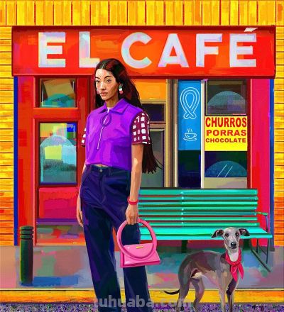 外网20W人狂赞的“科技”画，比传统更猛！光影和笔触越看越喜欢 - 图画吧TUHUABA