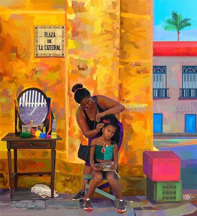 外网20W人狂赞的“科技”画，比传统更猛！光影和笔触越看越喜欢 - 图画吧TUHUABA