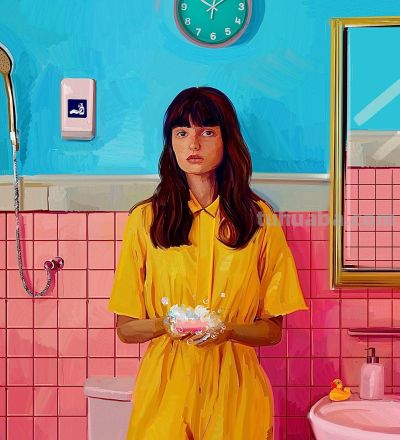 外网20W人狂赞的“科技”画，比传统更猛！光影和笔触越看越喜欢 - 图画吧TUHUABA