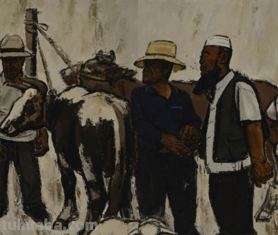 细腻与粗犷 | 汪鹏飞油画作品 - 图画吧TUHUABA