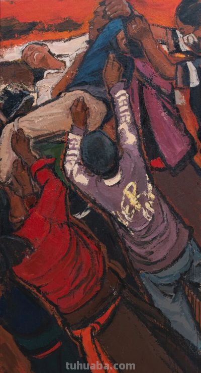 细腻与粗犷 | 汪鹏飞油画作品 - 图画吧TUHUABA